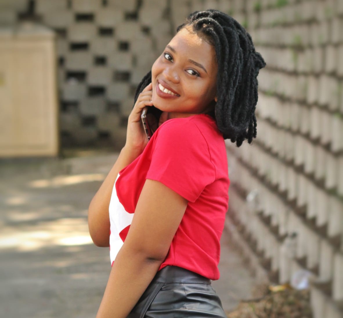 A picture of Nokwanda smiling